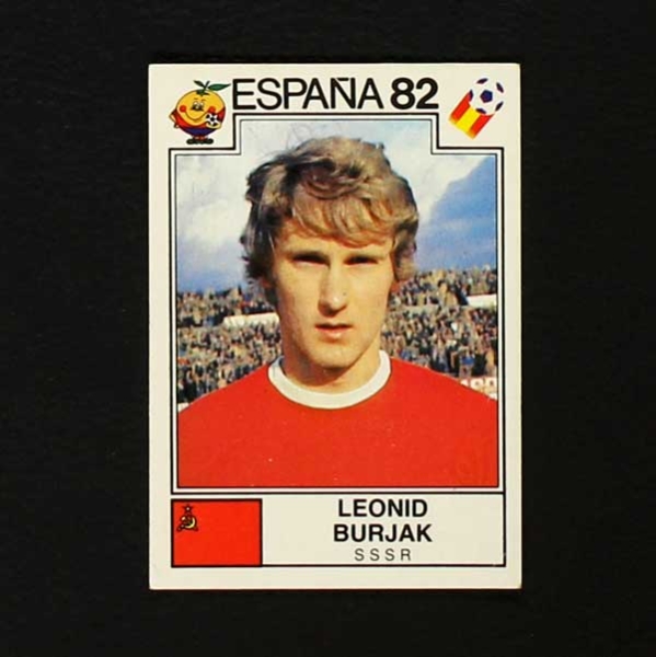 Espana 82 Nr. 394 Panini Sticker Leonid Burjak