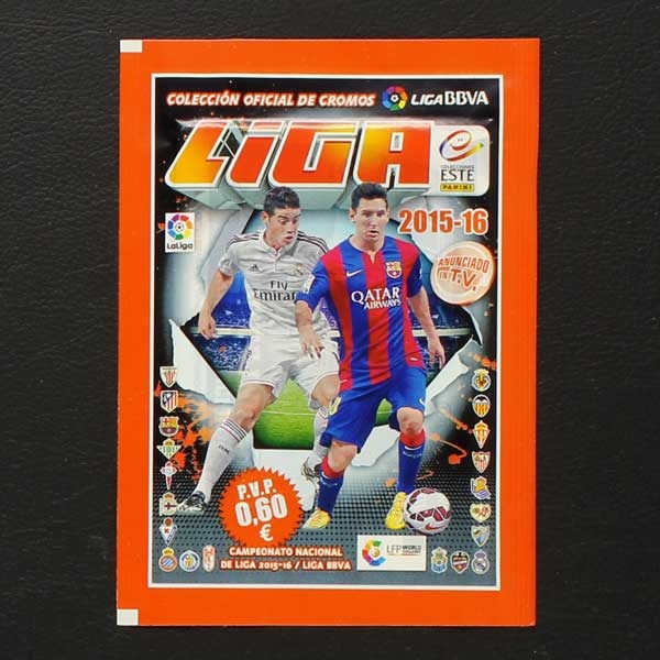 Liga 2015 Panini Sticker Tüte Spanien