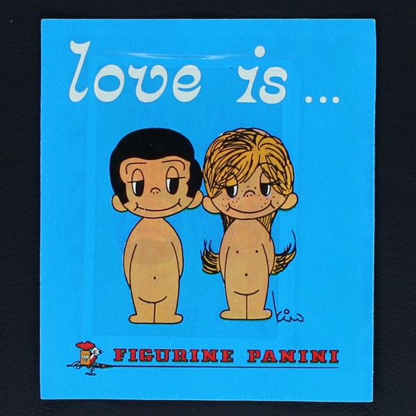 Love is.... Panini 1982 sticker bag