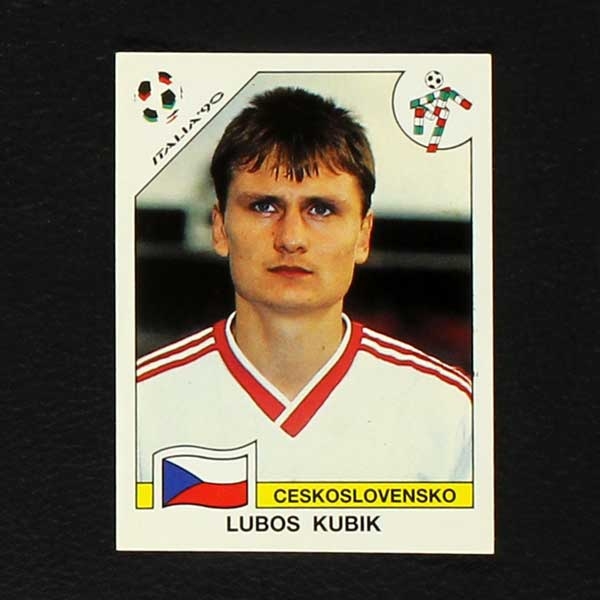 Italia 90 Nr. 091 Panini Sticker Lubos Kubik