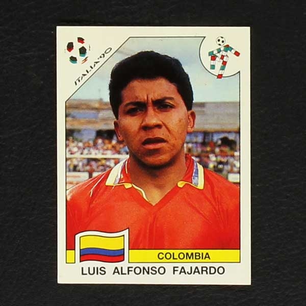 Italia 90 Nr. 301 Panini Sticker Luis Alfonso Fajardo