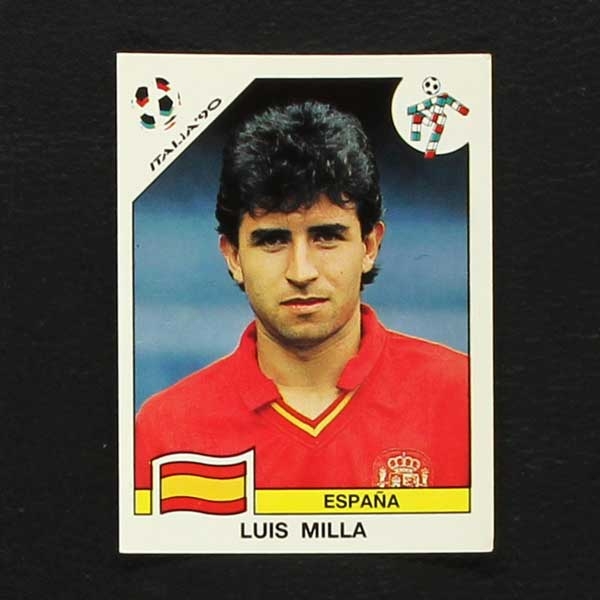 Italia 90 Nr. 353 Panini Sticker Luis Milla