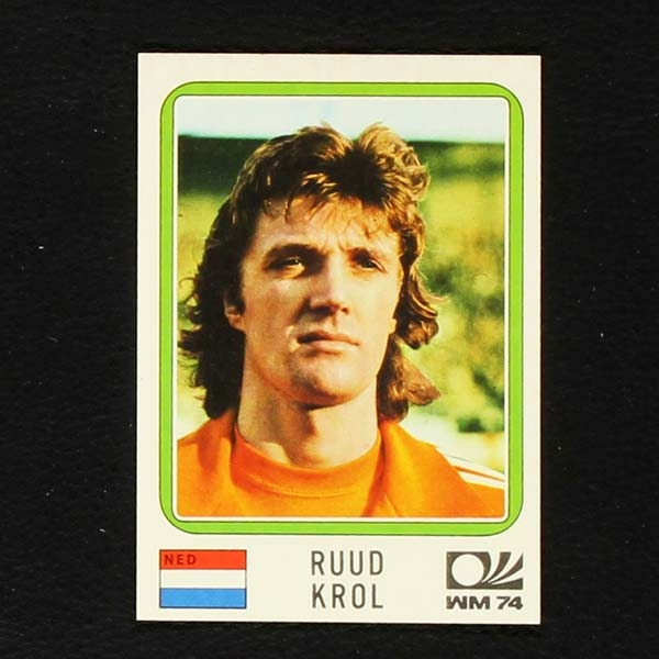 Munchen 74 No 240 Panini Sticker Ruud Krol Sticker Worldwide