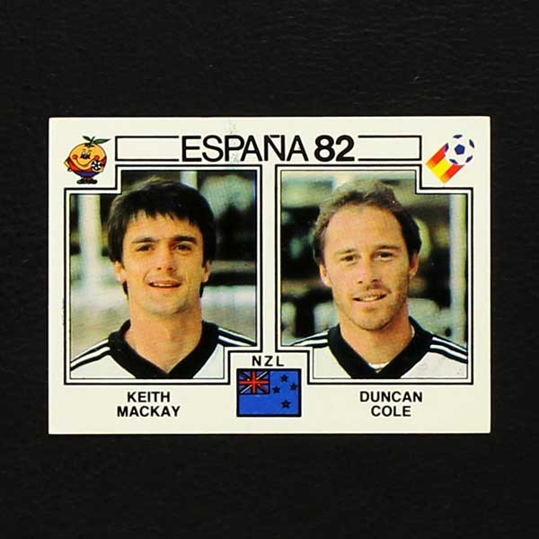 Espana 82 Nr. 423 Panini Sticker Mackay - Cole