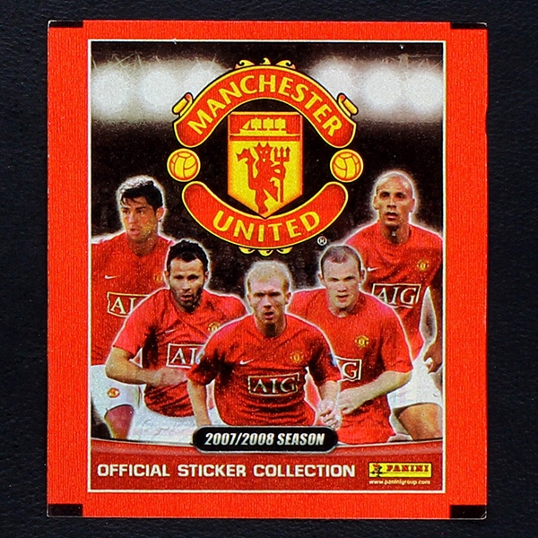 Manchester United 2007 Panini Sticker Tüte