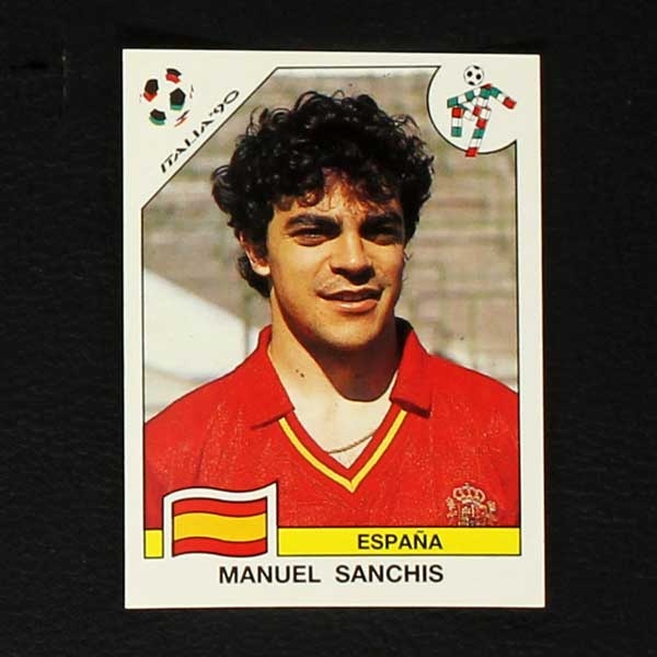 Italia 90 Nr. 351 Panini Sticker Manuel Sanchis