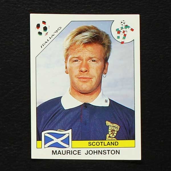 Italia 90 Nr. 227 Panini Sticker Maurice Johnston