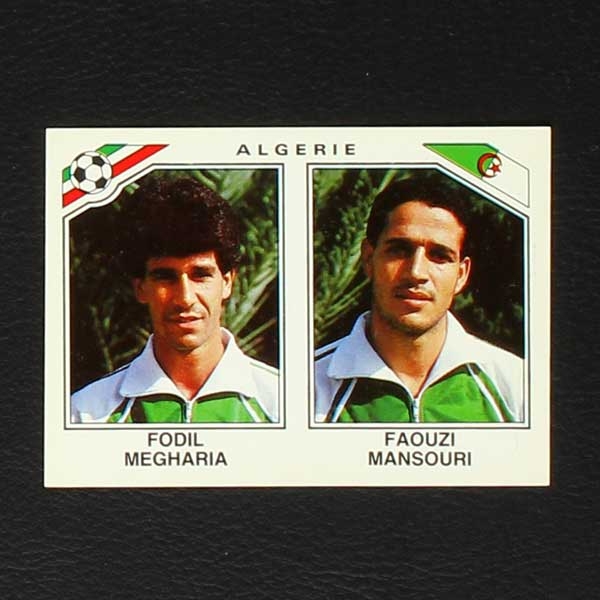 Mexico 86 Nr. 232 Panini Sticker Megharia - Mansouri