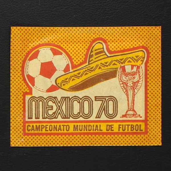 Mexico 70 Panini sticker bag variant sombrero brown