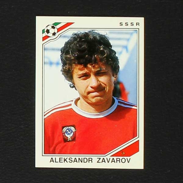 Mexico 86 Nr. 195 Panini Sticker Aleksandr Zavarov