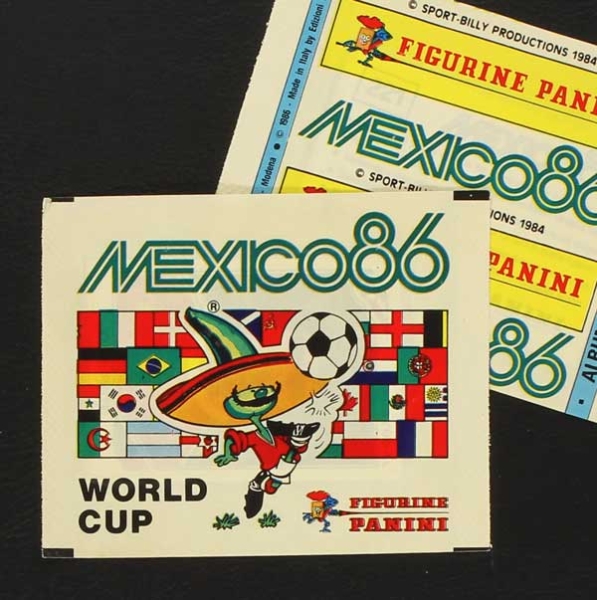 Mexico 86 Panini sticker bag