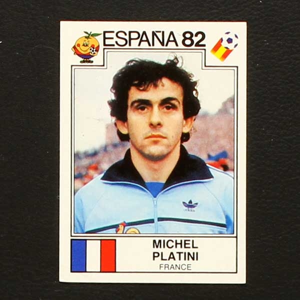 Espana 82 Nr. 286 Panini Sticker Michel Platini