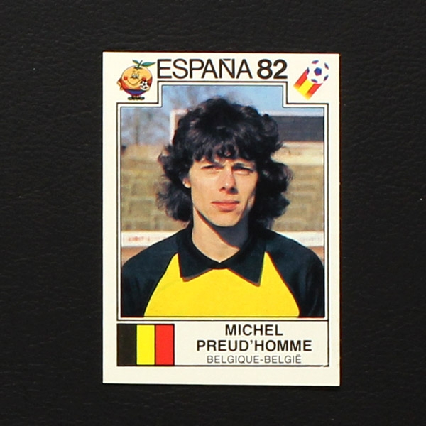 Espana 82 Nr. 217 Panini Sticker Michel Preud'Homme