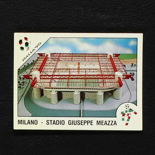 Italia 90 Nr. 020 Panini Sticker Milano - Stadio Guiseppe Meazza