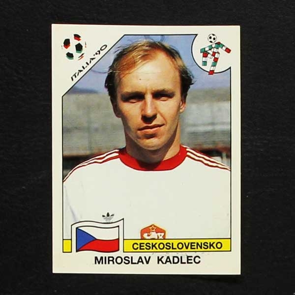 Italia 90 Nr. 081 Panini Sticker Miroslac Kadlec