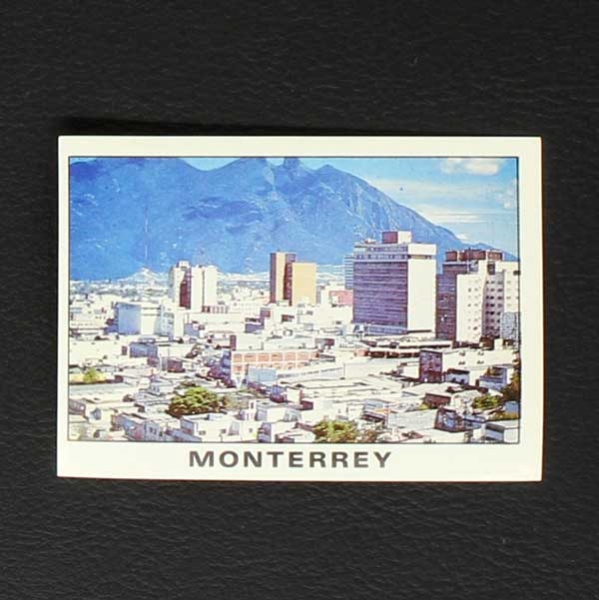 Mexico 86 Nr. 028 Panini Sticker Monterrey