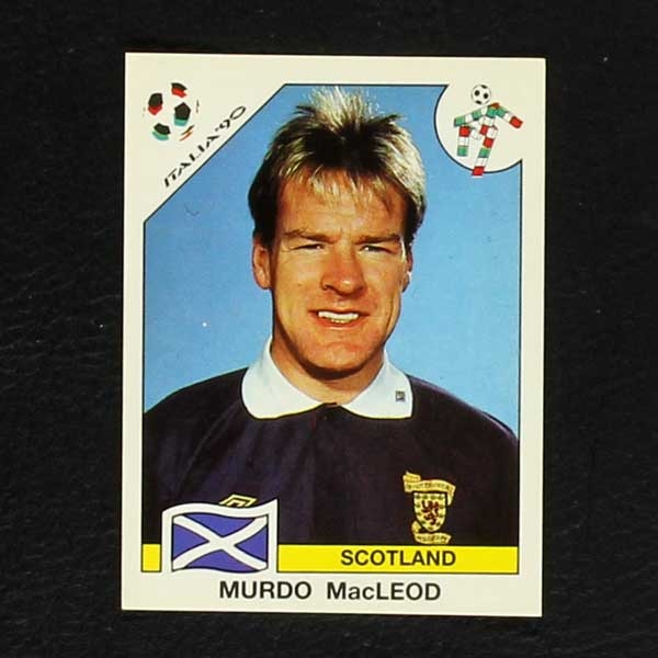 Italia 90 Nr. 222 Panini Sticker Murdo MacLeod