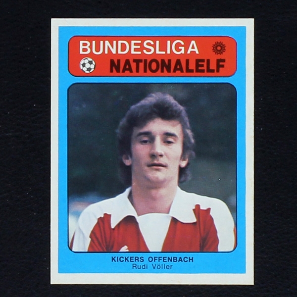 Rudi Völler Americana Bild No. 440 - Bundesliga Nationalelf 1978