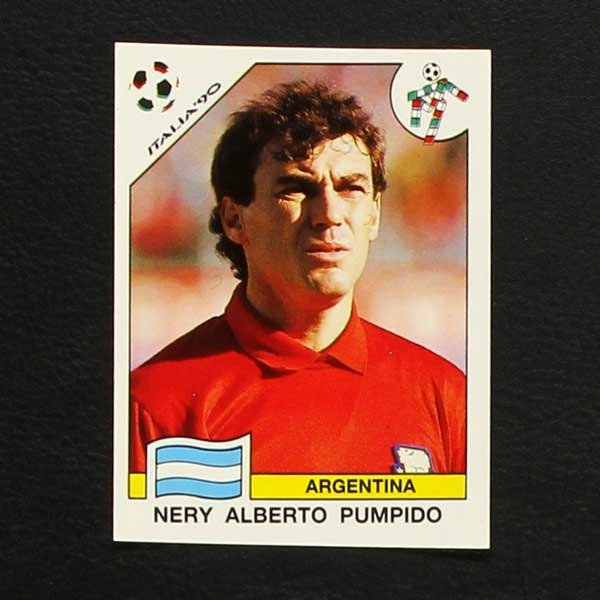 Italia 90 Nr. 115 Panini Sticker Nery Alberto Pumpido