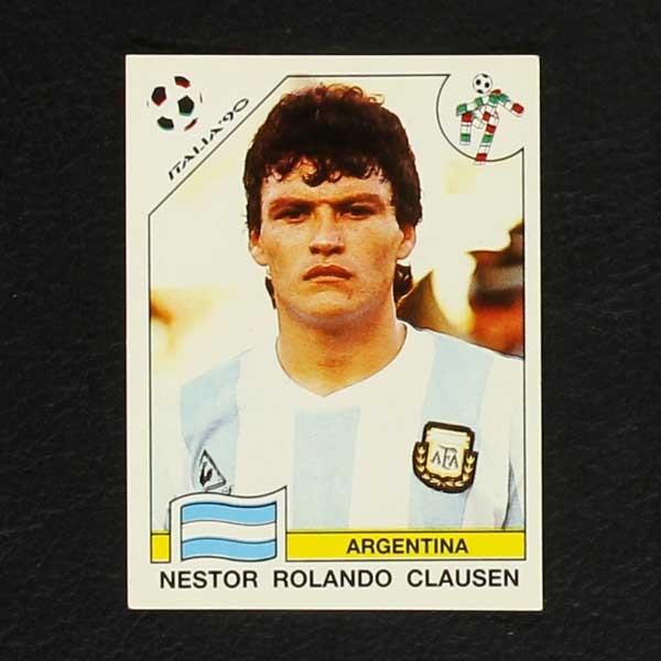 Italia 90 Nr. 118 Panini Sticker Nestor Rolando Clausen