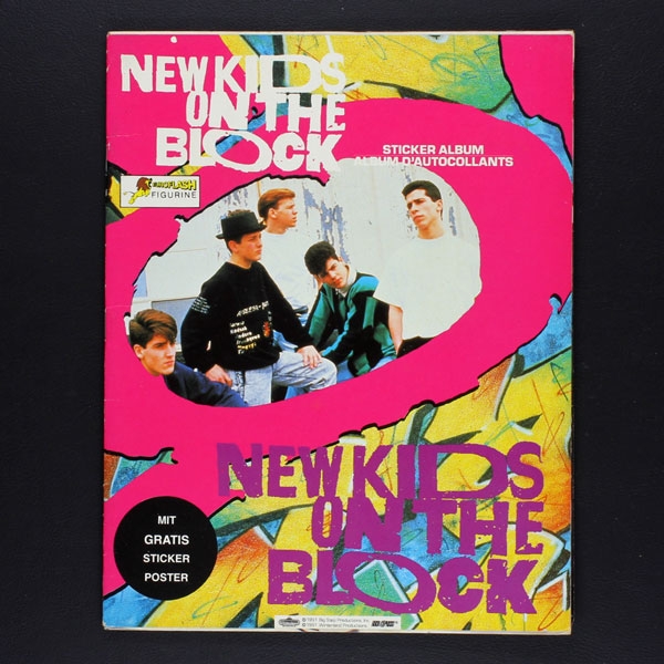 New Kids on the Block Euroflash Sticker Album