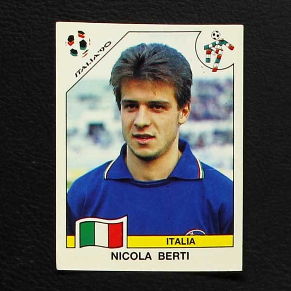 Italia 90 Nr. 048 Panini Sticker Nicola Berti