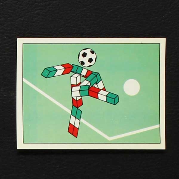 Italia 90 Nr. 008 Panini Sticker Maskottchen