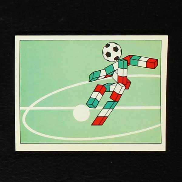 Italia 90 Nr. 034 Panini Sticker Maskottchen