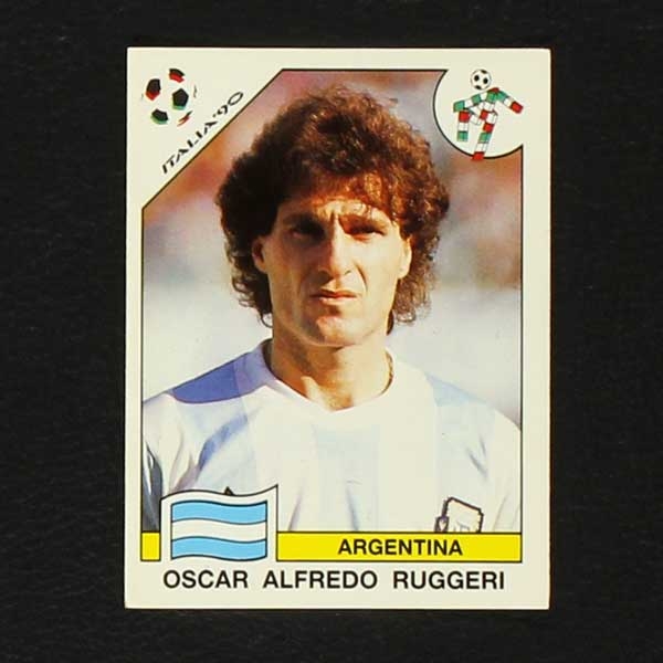 Italia 90 Nr. 120 Panini Sticker Oscar Alfredo Ruggeri