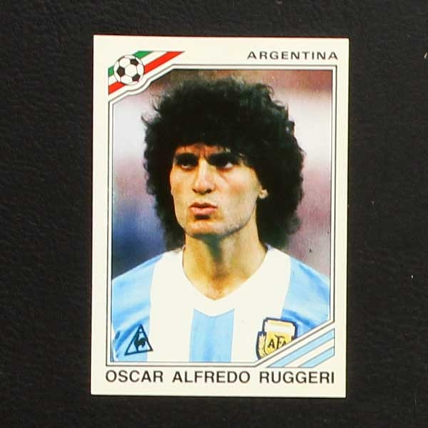 Mexico 86 Nr. 077 Panini Sticker Oscar Alfredo Ruggeri