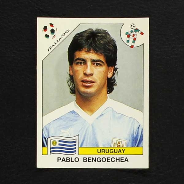 Italia 90 Nr. 375 Panini Sticker Pablo Bengoechea