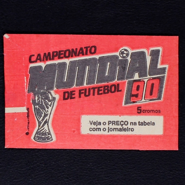 Italia 90 Panini Sticker Tüte - Brasil Version