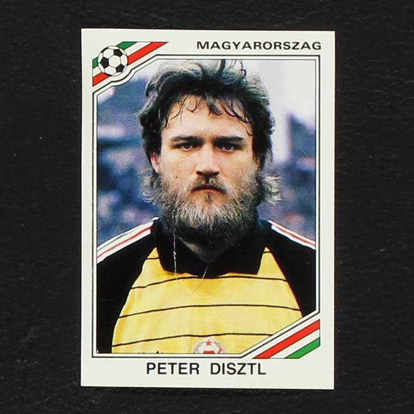 Mexico 86 Nr. 202 Panini Sticker Peter Disztl