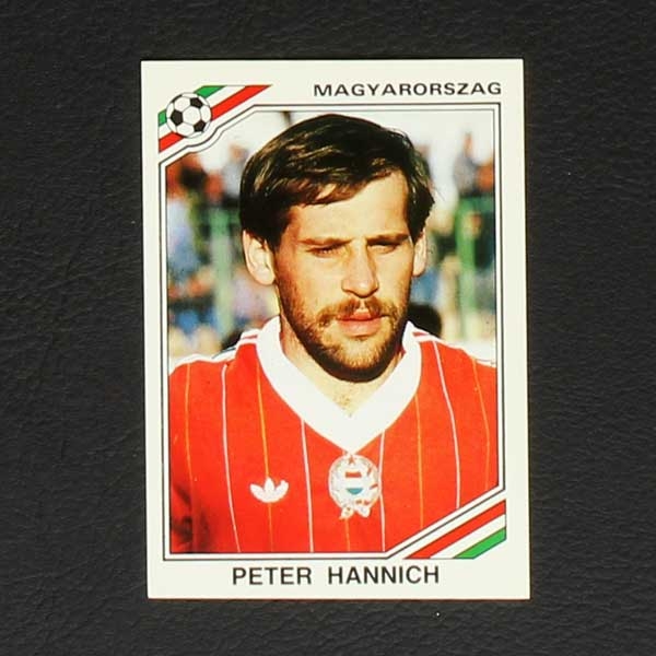 Mexico 86 Nr. 210 Panini Sticker Peter Hannich