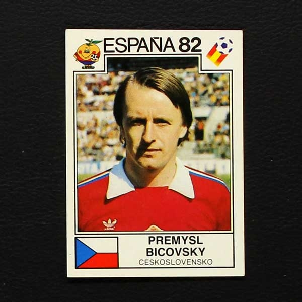 Espana 82 Nr. 266 Panini Sticker Premysl Bicovsky