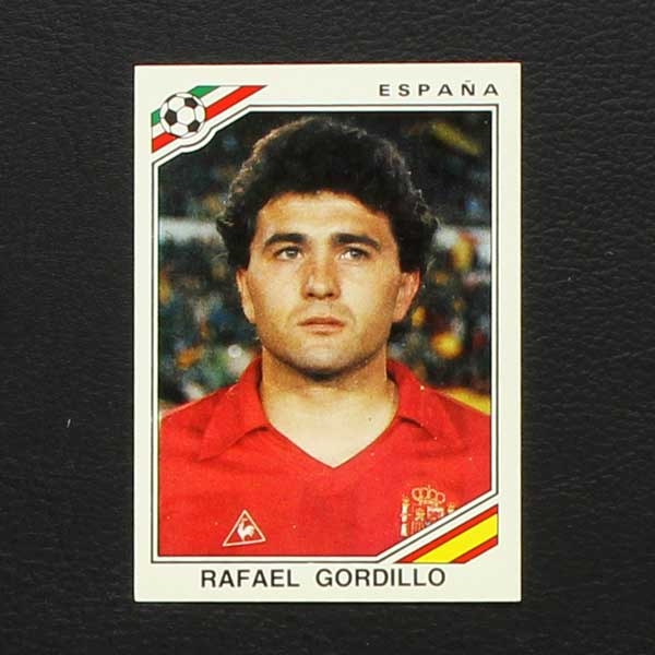 Mexico 86 Nr. 267 Panini Sticker Rafael Gordillo