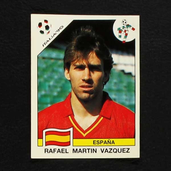 Italia 90 Nr. 357 Panini Sticker Rafael M. Vazquez