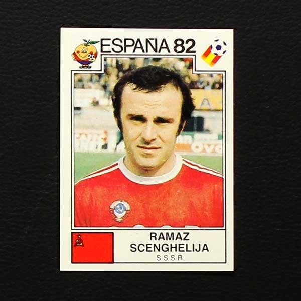 Espana 82 Nr. 397 Panini Sticker Ramaz Scenghelijaz