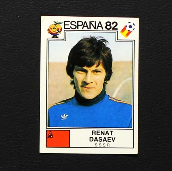 Espana 82 Nr. 384 Panini Sticker Renat Dasaev