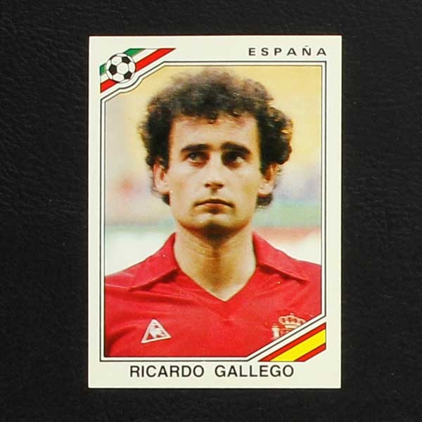 Mexico 86 Nr. 266 Panini Sticker Ricardo Gallego