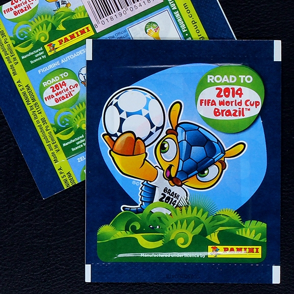 Road to Brasil 2014 Panini Sticker Tüte - türkische Version