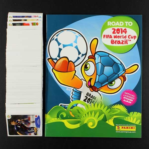 Road to Brasil 2014 Panini sticker album