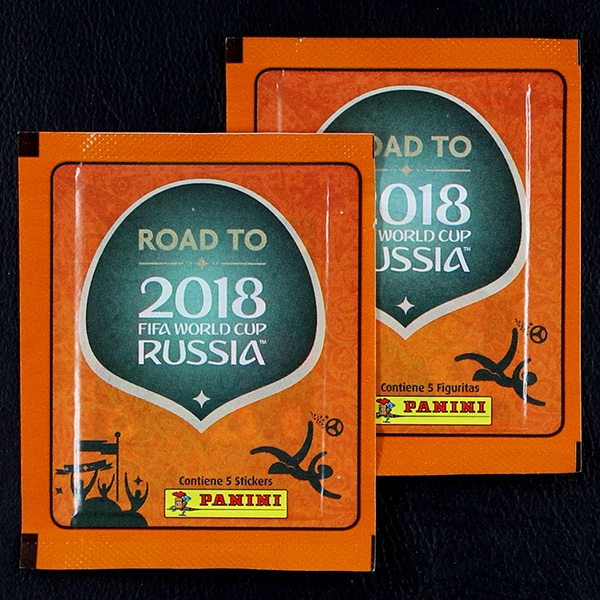 Road to Russia 2018 Panini Sticker Tüte - Chile Version