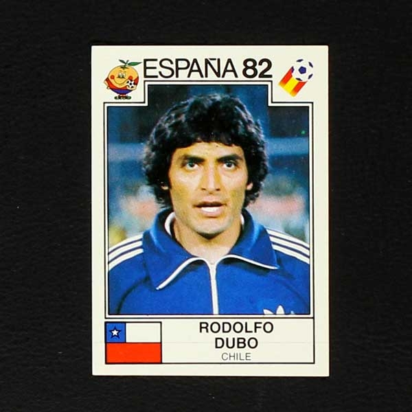 Espana 82 Nr. 155 Panini Sticker Rodolfo Dubo