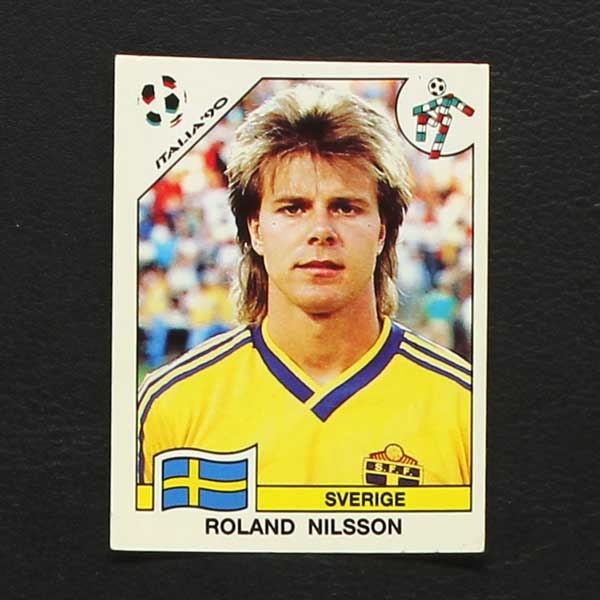 Italia 90 Nr. 233 Panini Sticker Roland Nilsson