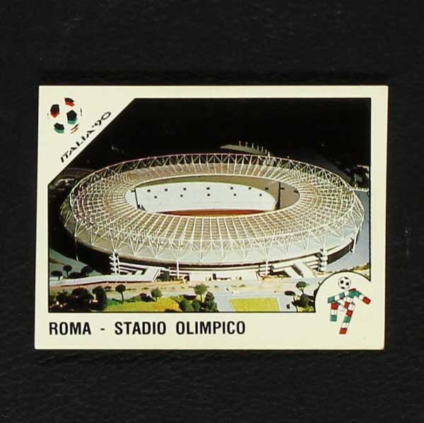 Italia 90 Nr. 009 Panini Sticker Roma - Stadio Olympico