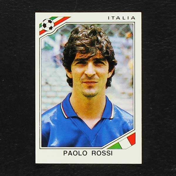 Mexico 86 Nr. 050 Panini Sticker Paolo Rossi