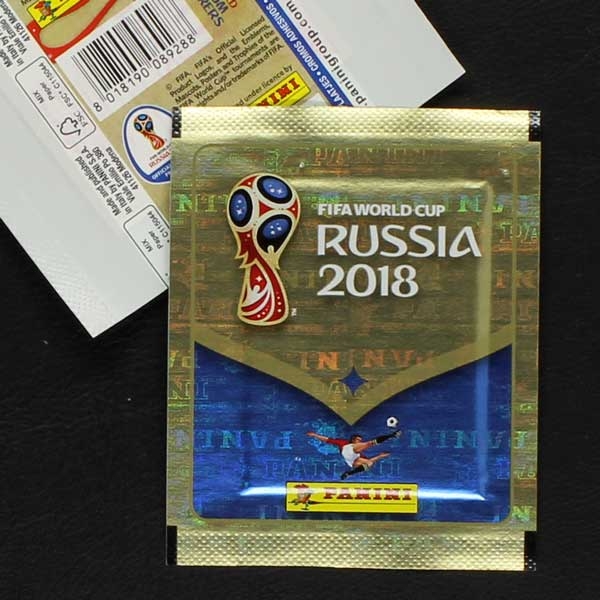 Russia 2018 Panini Sticker Tüte