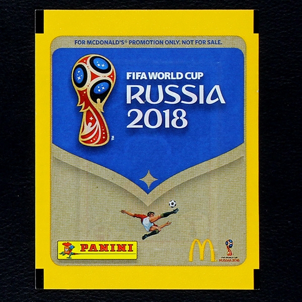 Russia 2018 Panini sticker bag - Denmark McDonalds Version