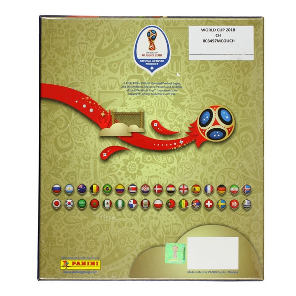 Russia 2018 Gold Edition Panini Hardcover Collectors Box